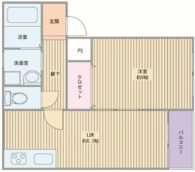 英賀保駅 徒歩5分 1階の物件間取画像